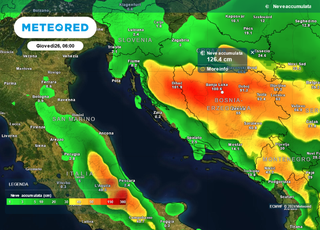 Massiccia tempesta di neve tra Vigilia e giorno di Natale sui Balcani: ecco cosa succederà nelle prossime ore