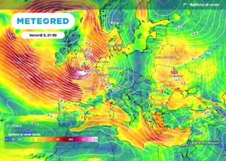 Meteo, attenzione nei prossimi giorni alla tempesta Goretti: possibile ciclogenesi esplosiva, forte impatto in Europa