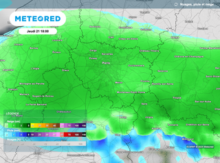 Neige à Paris et en Île-de-France : à quelle heure la neige est-elle attendue ? Quelles quantités attendues au sol ?