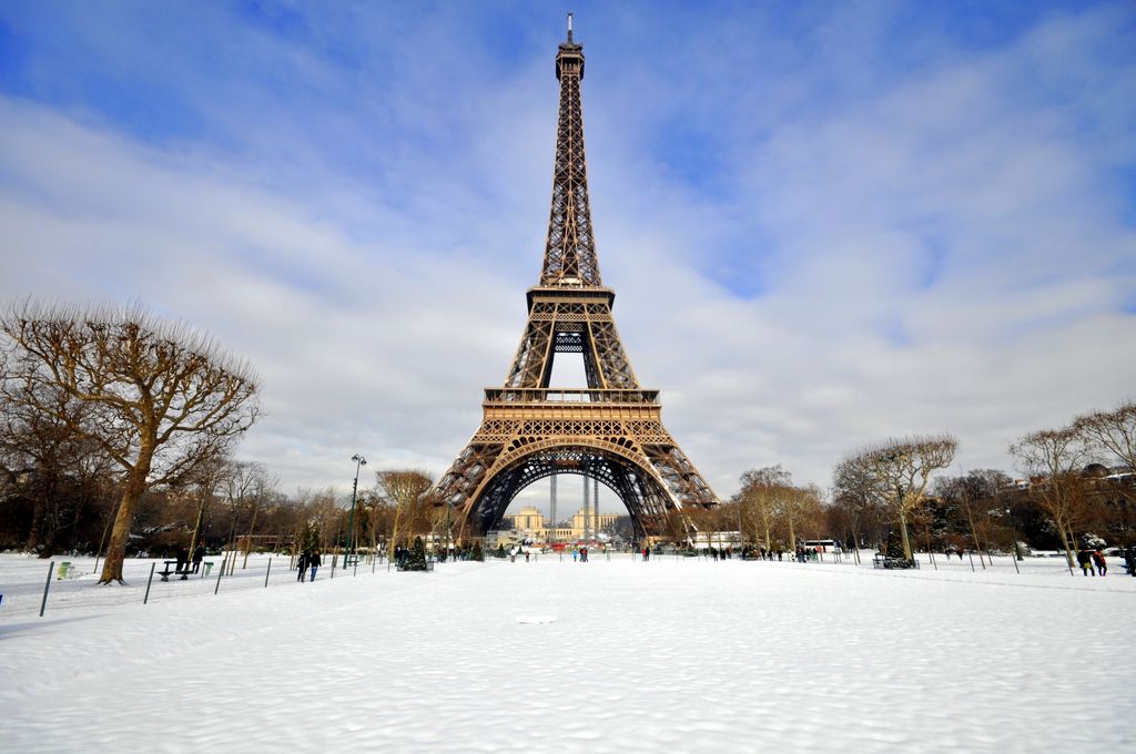 Neige paris