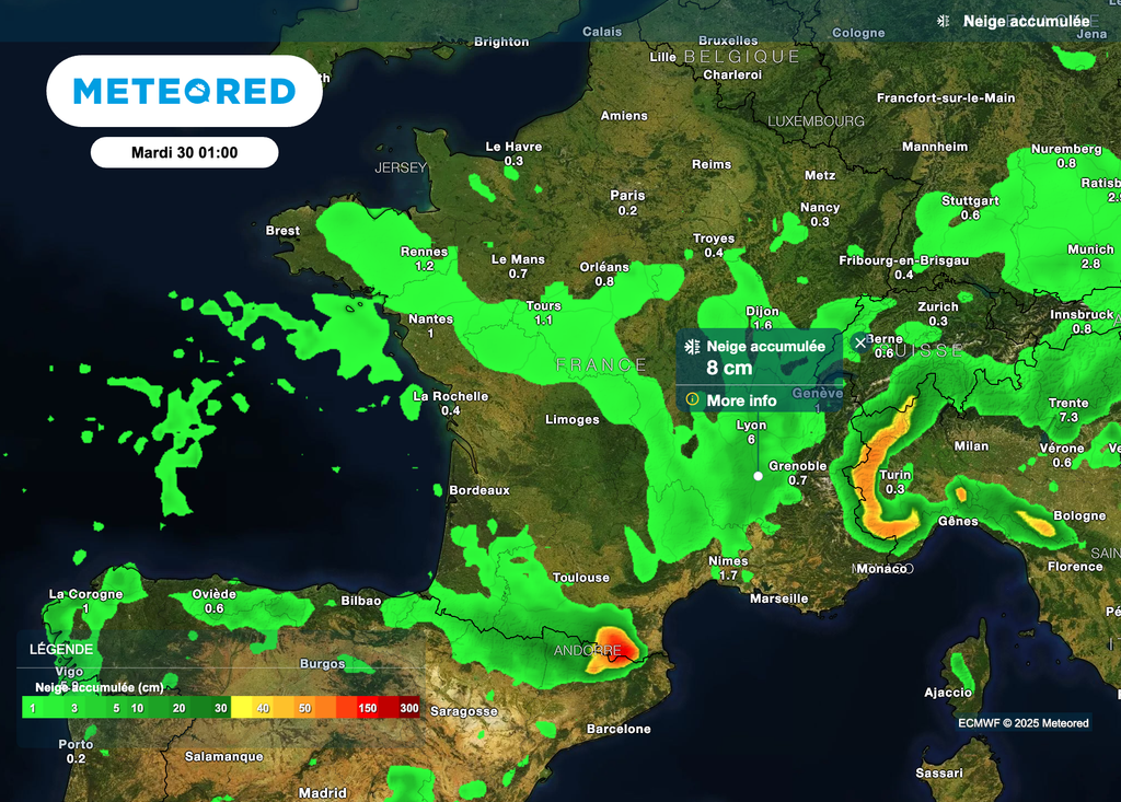 La Drôme et l'Ardèche en vigilance orange neige et verglas !