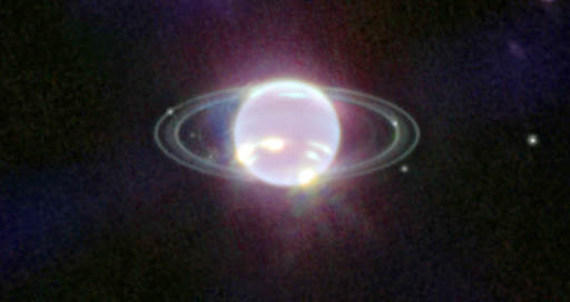 Neptuno, el gigante de hielo con anillos, visto con detalles &uacute;nicos por el telescopio espacial James Webb