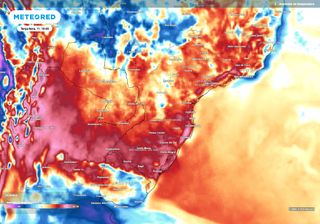 Nesta segunda e terça-feira mais de 40°C na Região Sul: INMET emite alerta vermelho de grande perigo para onda de calor