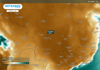 Umidade do ar atinge patamares alarmantes abaixo dos 10% em boa parte do Brasil nos próximos dias