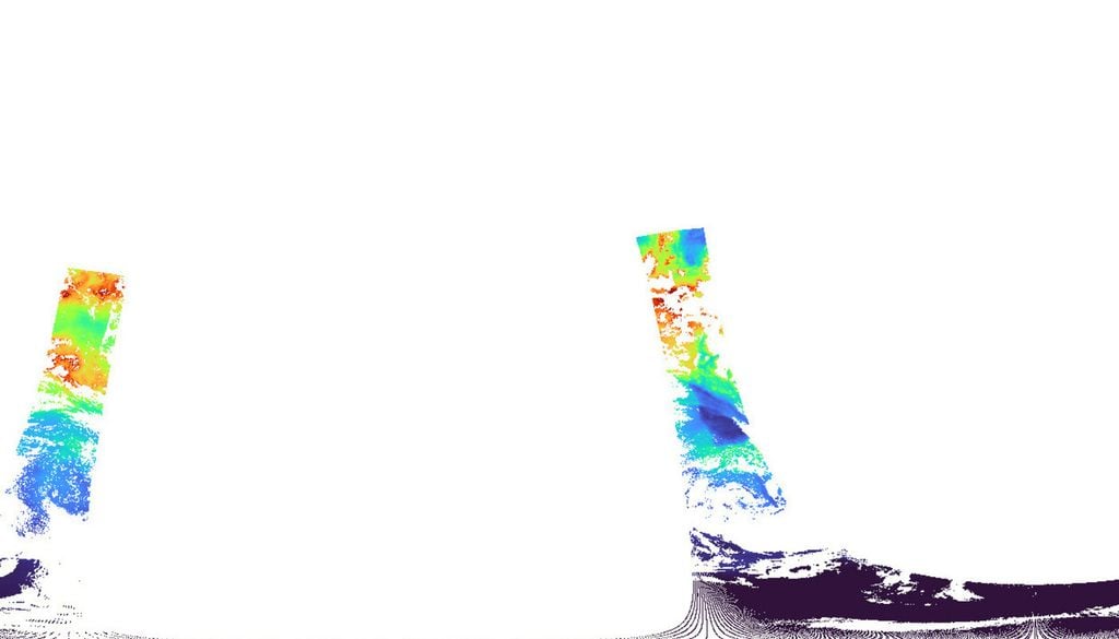 Das Earth System Foundation Model ergänzt fehlende Daten in Satellitenbildern, hier gezeigt am Beispiel von Daten des Erdbeobachtungssensors MODIS. Dieser liefert weltweite Erdbeobachtungsdaten. Hier ist ein unvollständiges Satellitenbild zu sehen. Das Earth System Foundation Model ergänzt fehlende Daten in Satellitenbildern, hier gezeigt am Beispiel von Daten des Erdbeobachtungssensors MODIS. Dieser liefert weltweite Erdbeobachtungsdaten. Hier ist ein unvollständiges Satellitenbild zu sehen. Bild: Firat Özdemir/SDSC
