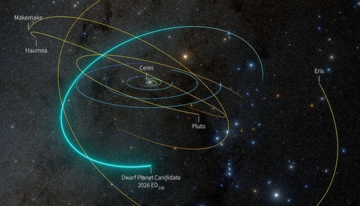 Neuer Zwergplanet entdeckt? Rubin-Teleskop findet eisiges Objekt am Rande des Sonnensystems
