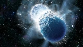 Neutronenstern-Kollisionen: Forscher untersuchen mit KI, wie sich im Weltraum schwere Elemente bilden