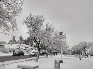 Abkühlung gefällig? Starke Schneefälle in Südargentinien!