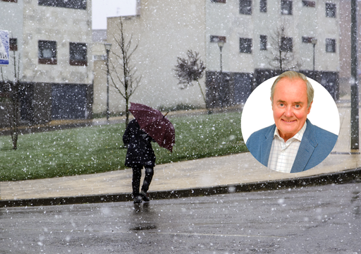 Nevadas a partir de 500 metros y con 20 cm de grosor, avisa Maldonado: "en tan solo 24 horas por la borrasca Goretti"