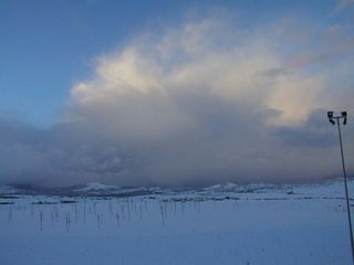 Nevadas de finales de febrero del 2004 en España