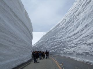 Nevadas récords en el mundo