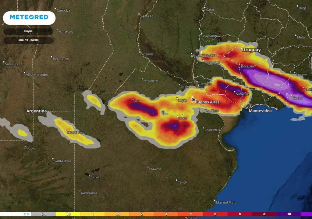 Alerta tormentas fuertes Alerta tormentas fuertes