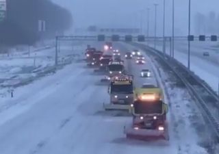 Neve e gelo su buona parte d'Europa: ecco i video!