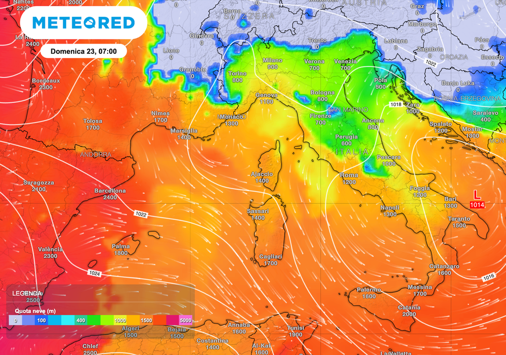 Nel weekend crollano le temperature: mezza Italia sotto zero Nel weekend crollano le temperature: mezza Italia sotto zero