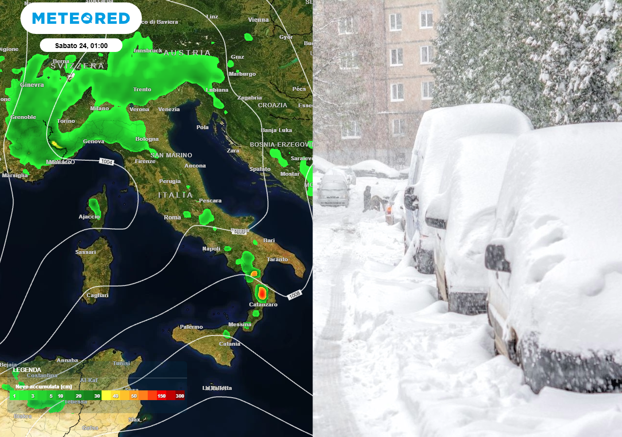 Neve in pianura: sorpresa nell’ultimo aggiornamento del modello ...