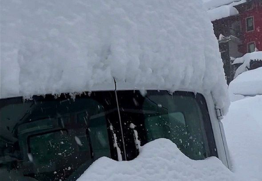 VIDEO, copiose nevicate sul Nord-Ovest Italia: un metro e mezzo di neve sulle Alpi Marittime