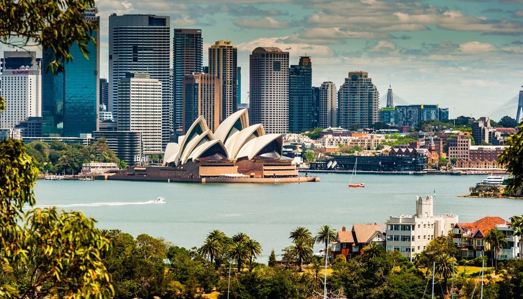 Sydney, capitale del Nuovo Galles del Sud e una delle città più grandi dell'Australia.