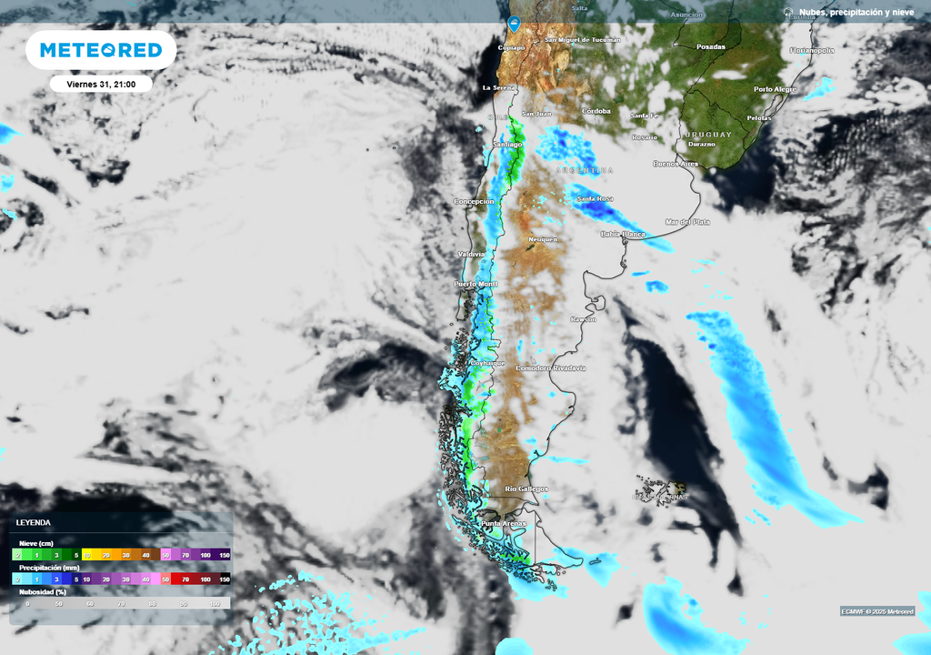 precipitaciones previstas