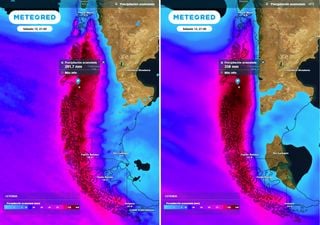 Ni el gran anticiclón detendrá estos frentes: hasta temporal con río atmosférico y más de 300 mm caerán esta semana