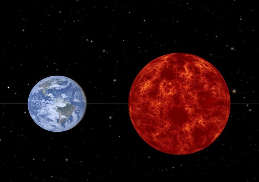 Comparación Tierra y 55 Cancri e 55 Cancri e es un exoplaneta candidato famoso y tiene una masa 8 veces superior a la de la Tierra: por eso, y por su tamaño, se considera una "supertierra".