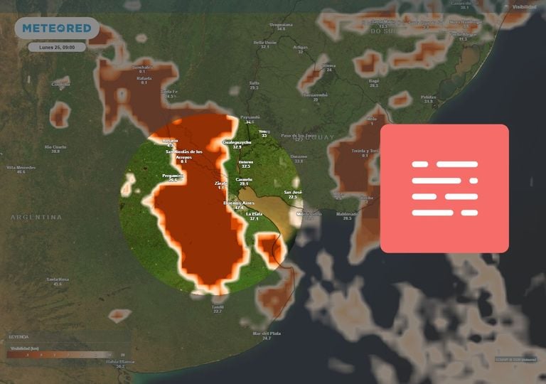 Niebla en buenos Aires: el SMN advierte por ma&ntilde;anas complicadas con baja visibilidad en varios d&iacute;as de esta semana