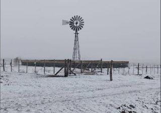 Nieva en media Argentina: estas son las ciudades donde ya cayó nieve o podría hacerlo en las próximas horas 