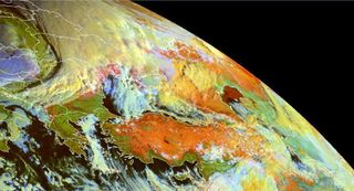 Nieve e hielo desde satélite