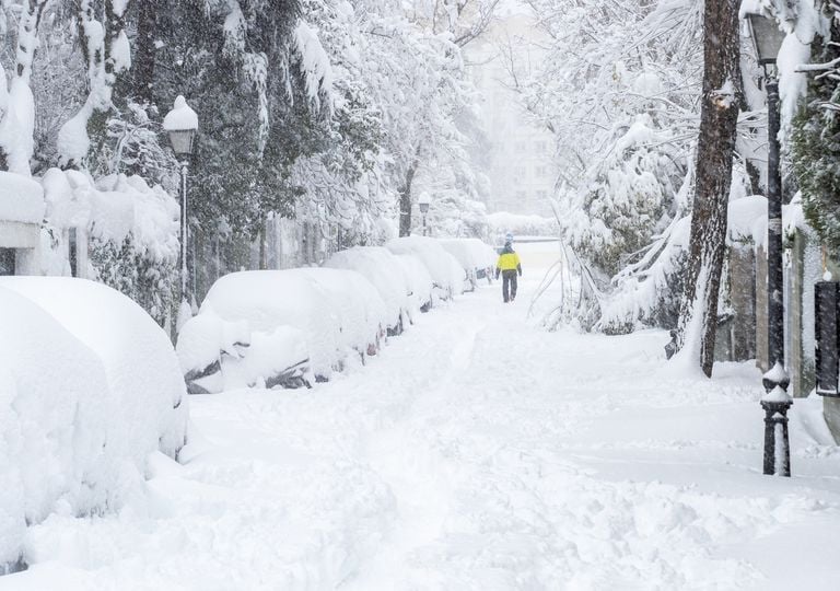 Nieve entre el domingo y el lunes: el choque de Francis con el aire polar incrementa las opciones en estas comunidades