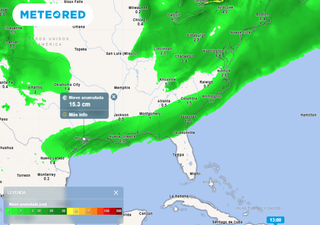 ¡Houston, tenemos un problema!: nieve, hielo y lluvia helada entre Texas y Florida por irrupción de aire muy gélido