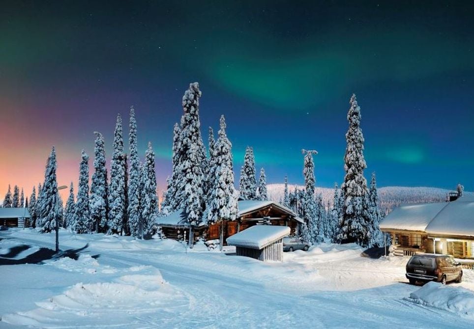 Condiciones de nieve en Europa por el vórtice polar Condiciones de nieve en Europa por el vórtice polar