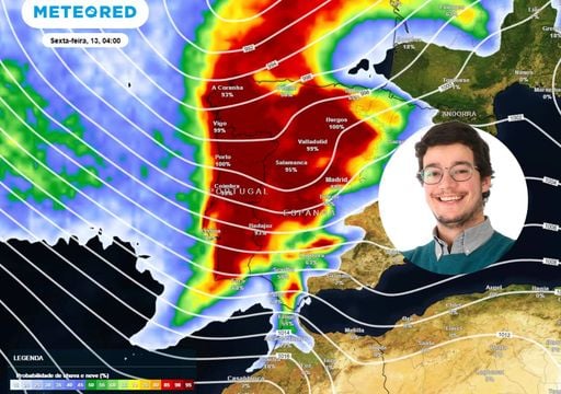 Nils, rio atmosf&eacute;rico e uma nova tempestade: os 10 distritos onde chover&aacute; mais entre hoje e sexta-feira; &uacute;ltima hora