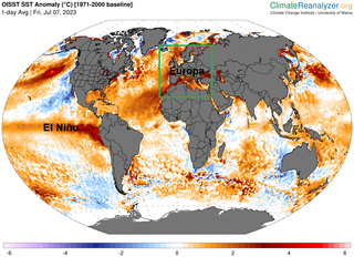 El Niño está en marcha pero ¿cómo afecta al tiempo en Europa?