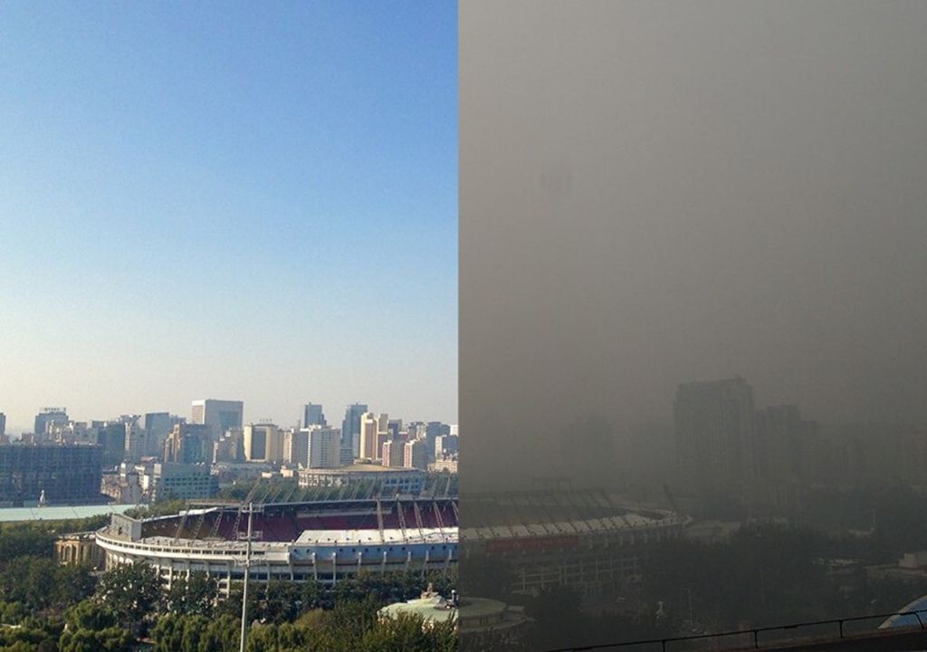 Poluição na China