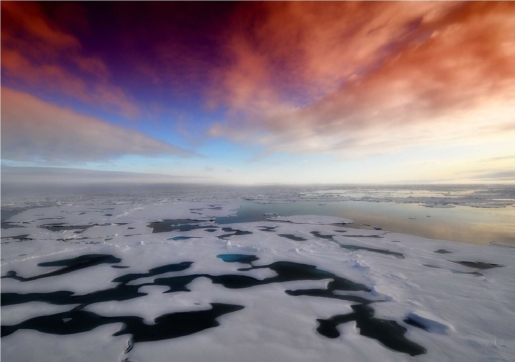 Atmósfera en el Océano Ártico