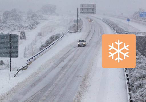 Niveles de aviso amarillos y naranjas por nieve: advertencias oficiales en 8 comunidades