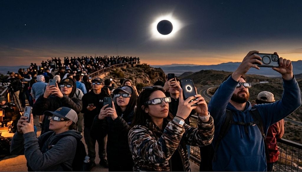 Photographier une éclipse solaire nécessite l'utilisation de filtres homologués, un réglage adapté de l'appareil et des précautions particulières afin de protéger à la fois la vue et le matériel. Photographier une éclipse solaire nécessite l'utilisation de filtres homologués, un réglage adapté de l'appareil et des précautions particulières afin de protéger à la fois la vue et le matériel.