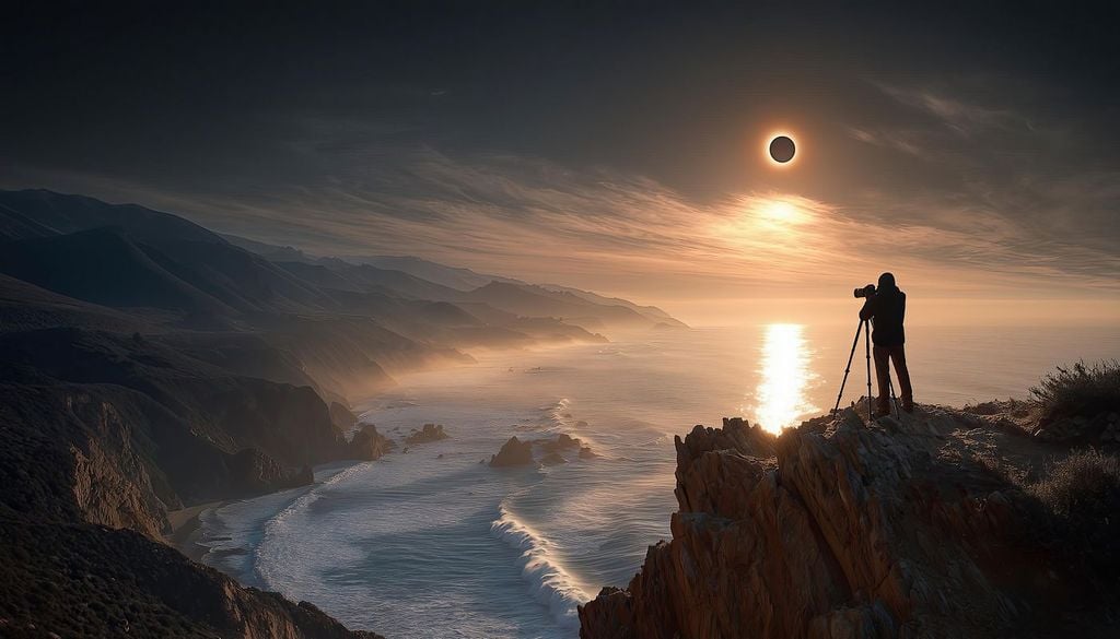 Cette éclipse totale de Soleil offrira un peu plus d'une minute d'obscurité dans plusieurs régions d'Espagne, un spectacle exceptionnel qu'il convient d'immortaliser uniquement avec un équipement adapté. Cette éclipse totale de Soleil offrira un peu plus d'une minute d'obscurité dans plusieurs régions d'Espagne, un spectacle exceptionnel qu'il convient d'immortaliser uniquement avec un équipement adapté.