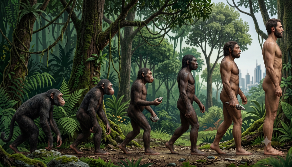 La evolución humana estuvo acompañada por cambios en la dieta y en las necesidades energéticas, especialmente a medida que aumentaron el tamaño y las demandas del cerebro. La evolución humana estuvo acompañada por cambios en la dieta y en las necesidades energéticas, especialmente a medida que aumentaron el tamaño y las demandas del cerebro.