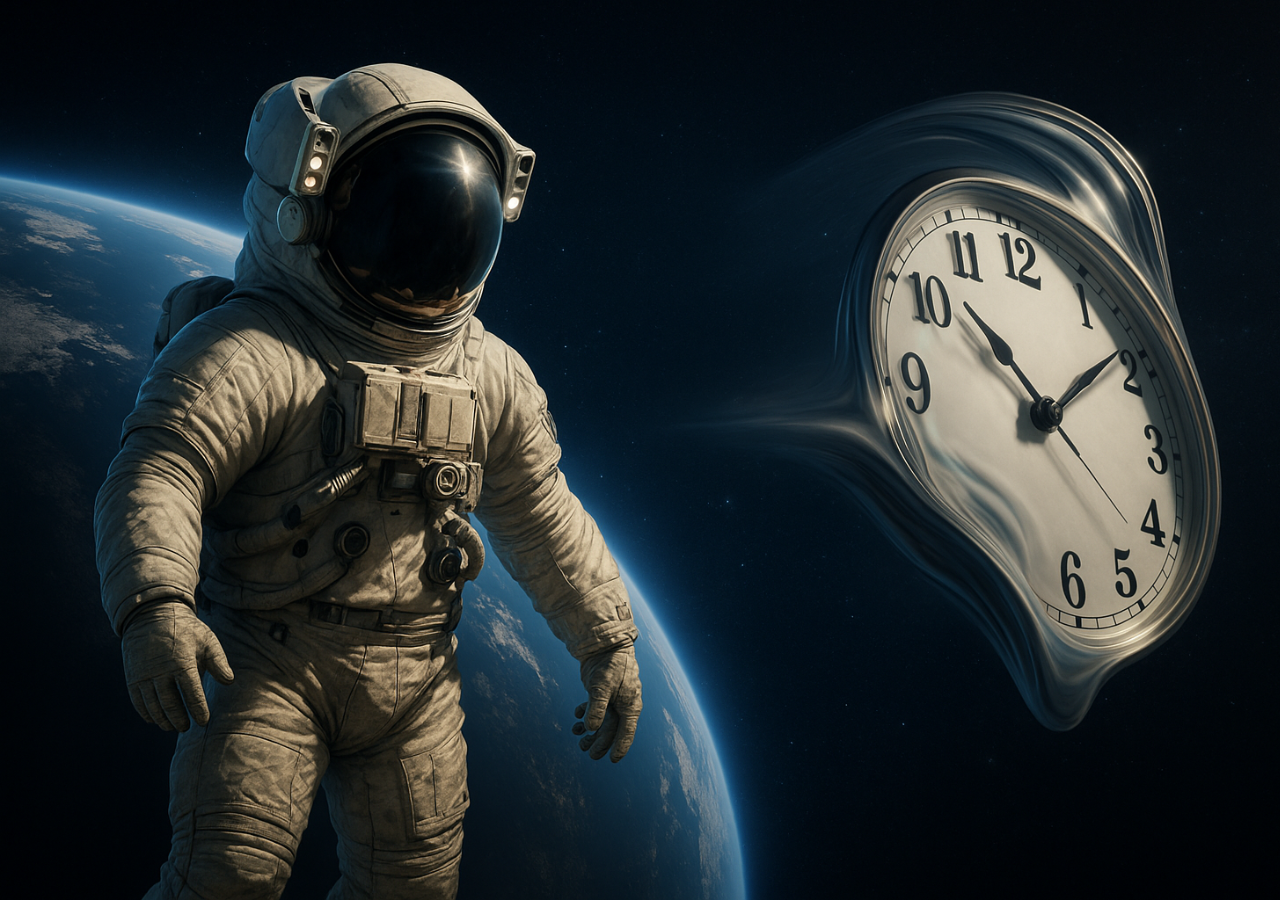 La relatividad especial demuestra que, a grandes velocidades, el tiempo no transcurre igual: moverse rápido también significa envejecer más lento.