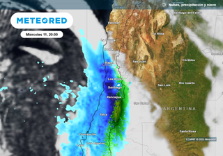 No es un frente frío cualquiera: los modelos proyectan para Santiago y la RM más de 20 mm la próxima semana