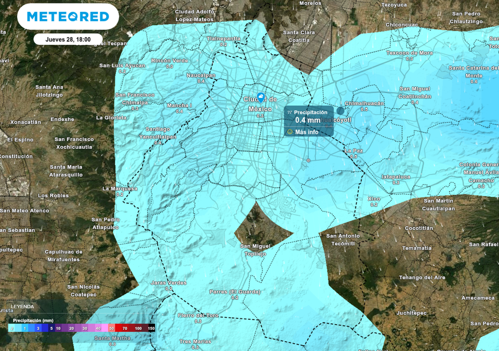 pronostico; el tiempo; tormenta; CDMX; encharcamiento; precaucion Aunque los acumulados de lluvias serán más bajos que días anteriores, no se descartan acumulaciones puntuales significativas.