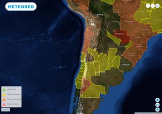 No llueve, pero gotea: baja segregada deja precipitaciones en la zona central de Chile