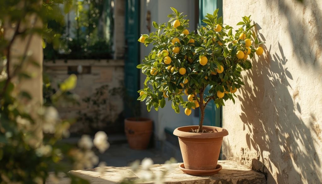 abono En los cítricos cultivados en maceta, la fertilización de primavera y otoño ayuda a reponer los nutrientes que el riego va arrastrando fuera del recipiente durante el año.