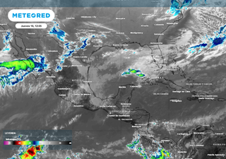 ¡No olvides tu paraguas! Probabilidad de tormentas para este jueves por el frente frío número 23