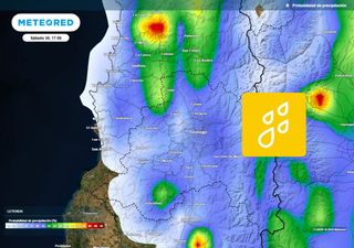 “No serán lluvias fuertes”: Meteored anuncia chubascos débiles en la Región Metropolitana este fin de semana