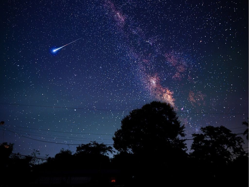 ¡No te pierdas la próxima lluvia de estrellas!