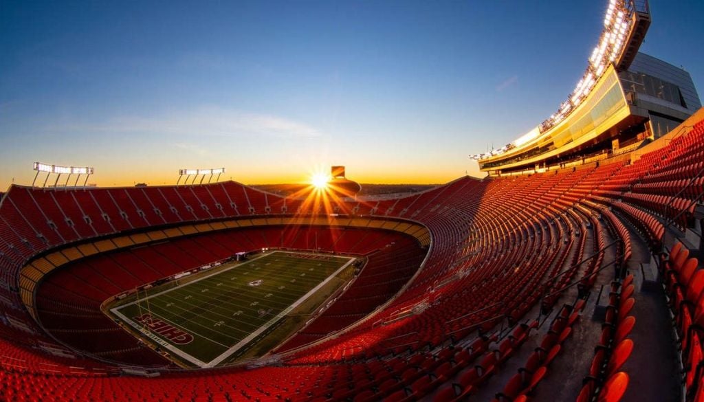 Arrowhead Stadium de Kansas City Arrowhead Stadium de Kansas City, el estadio donde Argentina se enfrentará a Suiza el próximo sábado 12 de julio.