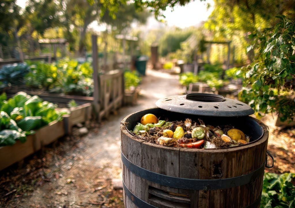 Las hojas secas aportan carbono y ayudan a equilibrar el compost.