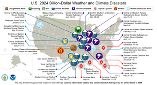 La NOAA deja de actualizar su base de datos pública de seguimiento de desastres meteorológicos más costosos en EE.UU.