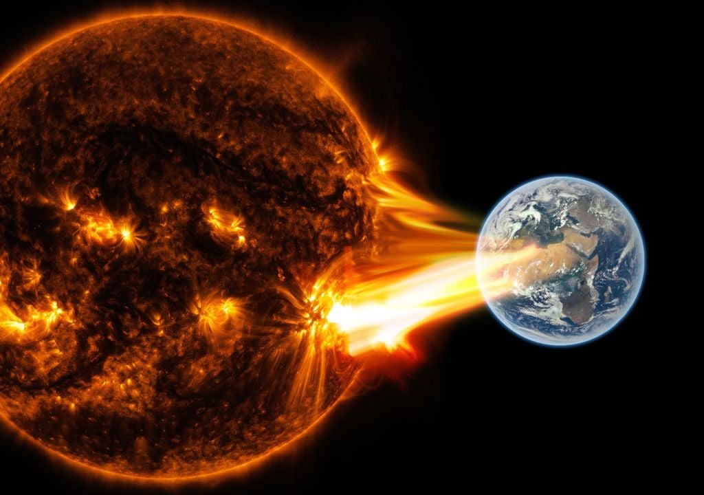 Solarzyklus 25 Sonnenflecken Geomagnetischer Sturm Sonne Erde
